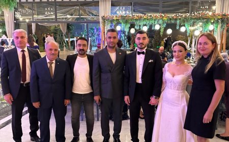 Vergi Müfettişleri Derneği Denetim Kurulu Üyesi Ergin Özel’in Evladı Ankara’da Gerçekleştirilen Düğünde Dünyaevine Girdi